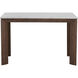 Fergus White / Walnut Counter Table
